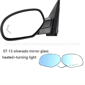 Oglindă retrovizoare pentru Chevrolet Silverado 07-13 – carcasă ABS, suprafață curbată, model 07-13 Silverado, greutate 320 g