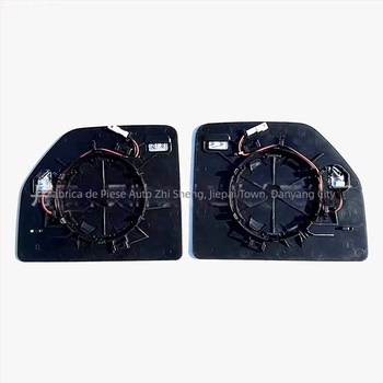 Lentilă oglindă retrovizoare cu încălzire pentru punctul orb pentru Ford F-150 (2015-2020) și F-250-F-550 (2017-2022) – ABS, 160 g, suprafață curbată