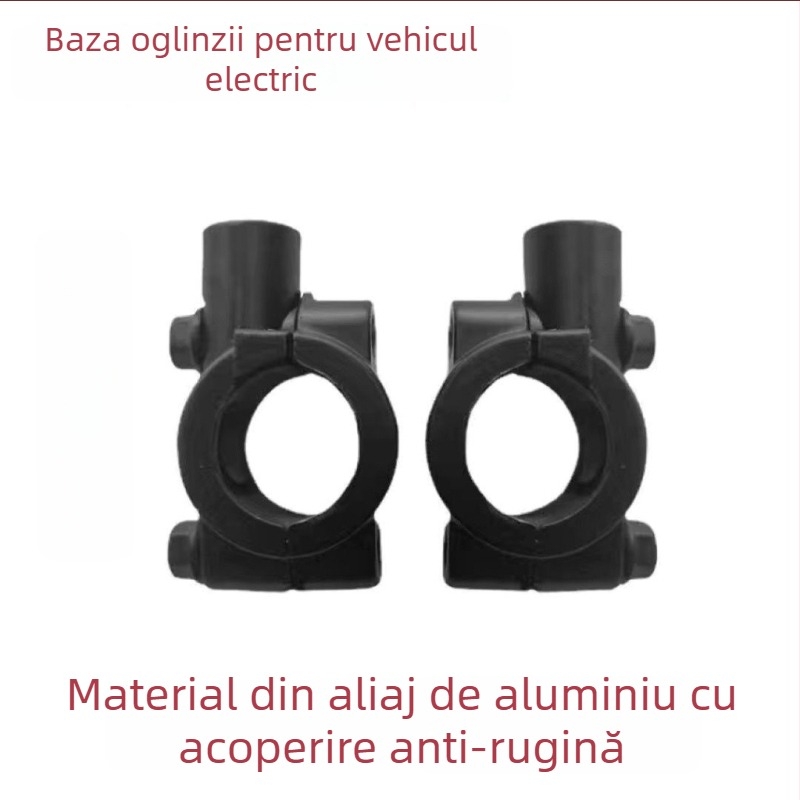 Set oglindă retrovizoare pentru vehicule electrice, pereche; oglindă convexă cu câmp vizual larg; carcasă din plastic