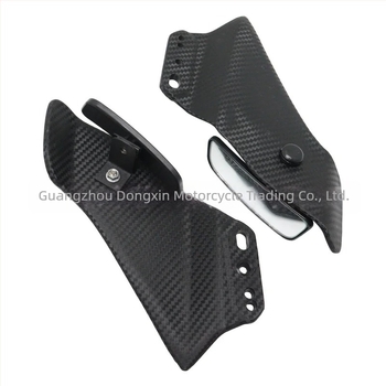Deflector de vânt pentru oglinda motocicletei — ABS, carcasă turnată prin injecție, oglindă pătrată, compatibil cu CBR650R/400R/500R, YZF-R1M/R6/Tmax (Model: CBR-YZF-TMAX)