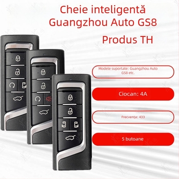 Telecomandă pentru cheia GAC Trumpchi GS8/GM6/GM8 (YKQ349, YKQ350, YKQ351) — control de la distanță