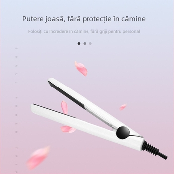 Mini placă de păr duală: îndreptare și ondulare, încălzire ceramică, diametru <15 mm, alimentare prin cablu AC, 20W, 100–240V, pentru păr umed și uscat, control automat al temperaturii