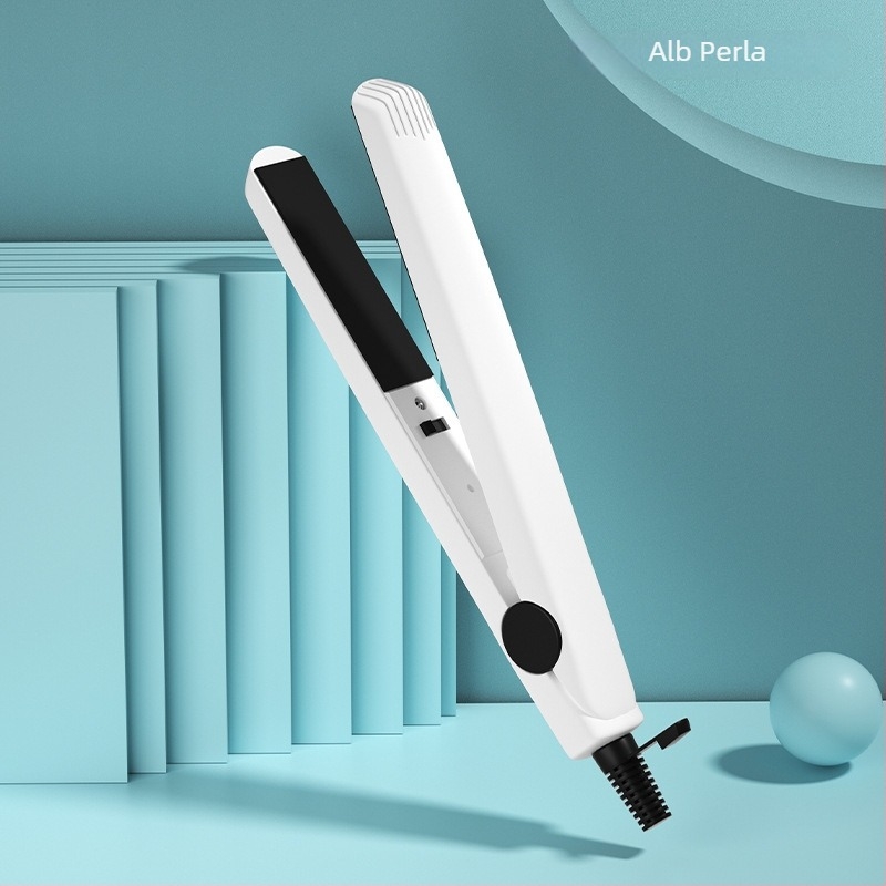 Mini placă de păr duală: îndreptare și ondulare, încălzire ceramică, diametru <15 mm, alimentare prin cablu AC, 20W, 100–240V, pentru păr umed și uscat, control automat al temperaturii