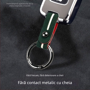 LIKE BIAO Breloc auto din velur, cu inel de prindere, universal, personalizabil