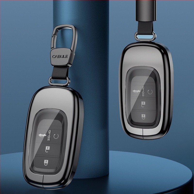 Carcasă cheie Honda (Cabron) – aliaj de aluminiu, stil business, prelucrare personalizabilă