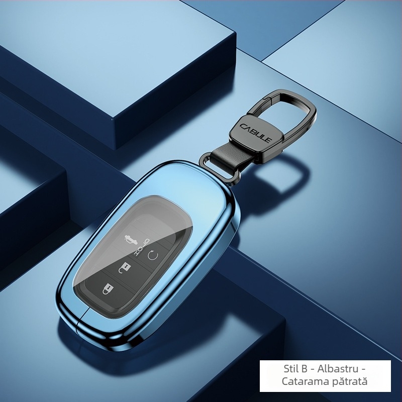 Carcasă cheie Honda (Cabron) – aliaj de aluminiu, stil business, prelucrare personalizabilă