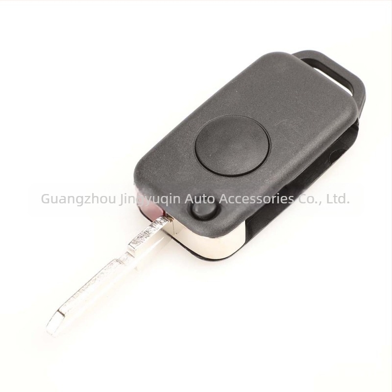 Carcasă pentru cheia Mercedes-Benz pliabilă – înlocuire carcasă, Hu64/39; lamă cheie: cupru; carcasă din plastic tehnic; greutate 35 g
