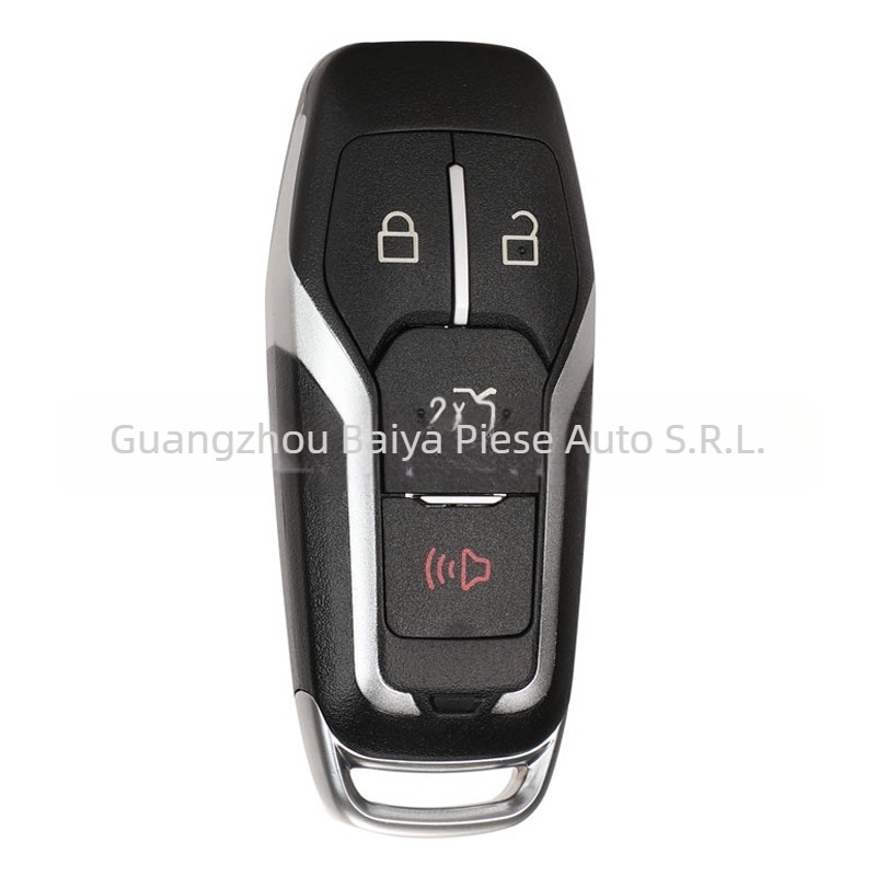 Carcasă cheie Ford pentru înlocuire, 3 sau 4 butoane — carcasă din plastic; lamă cheie din cupru + plastic; greutate 35 g; fără telecomandă