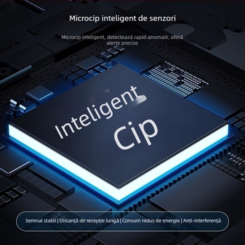 Monitor portabil pentru presiunea pneurilor, alimentat cu energie solară, fără fir, cu afișaj extern de timp