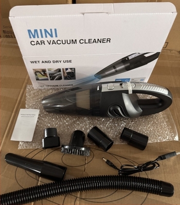 Aspirator manual pentru umed și uscat, 120W, încărcare USB wireless, baterie încorporată 1601–2000 mAh