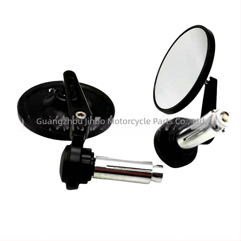 Oglindă retrovizoare motocicletă universală, rotundă, din aliaj de aluminiu, model 6023