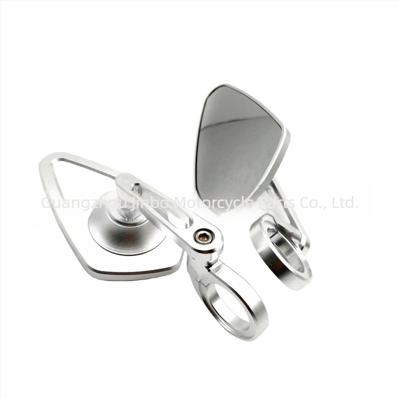 Oglindă retrovizoare motocicletă universală, rotundă, din aliaj de aluminiu, model 6023