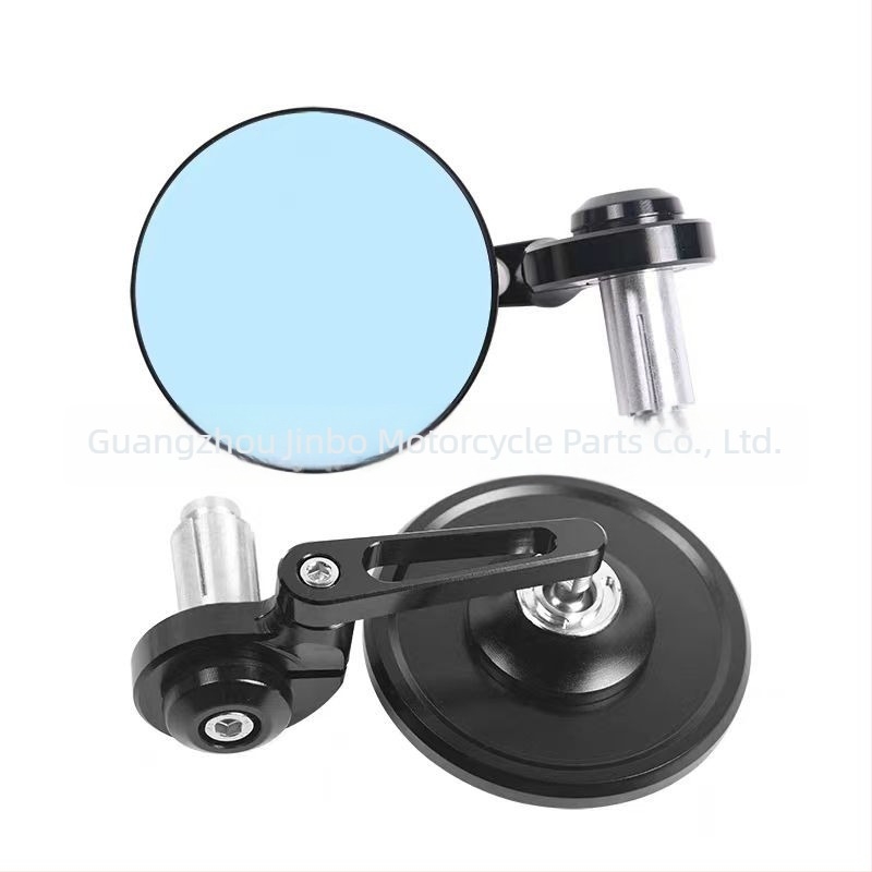 Oglindă retrovizoare motocicletă universală, rotundă, din aliaj de aluminiu, model 6023