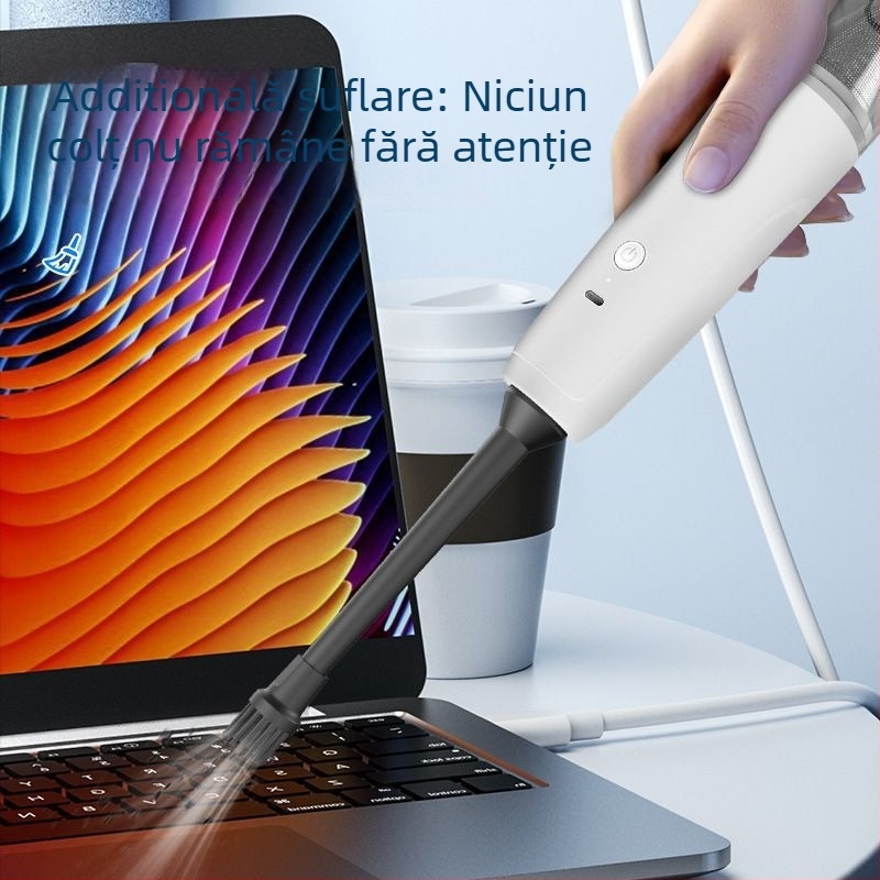 Aspirator portabil pentru mașină, aspirație de 20000 Pa, 90 W, reîncărcabil, curățare umedă-uscată