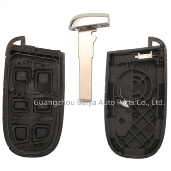 Carcasă pentru cheia Jeep pentru modele cu 2/3/4/5 taste – carcasă din plastic, lamă de cheie din cupru+plastic, 47 g