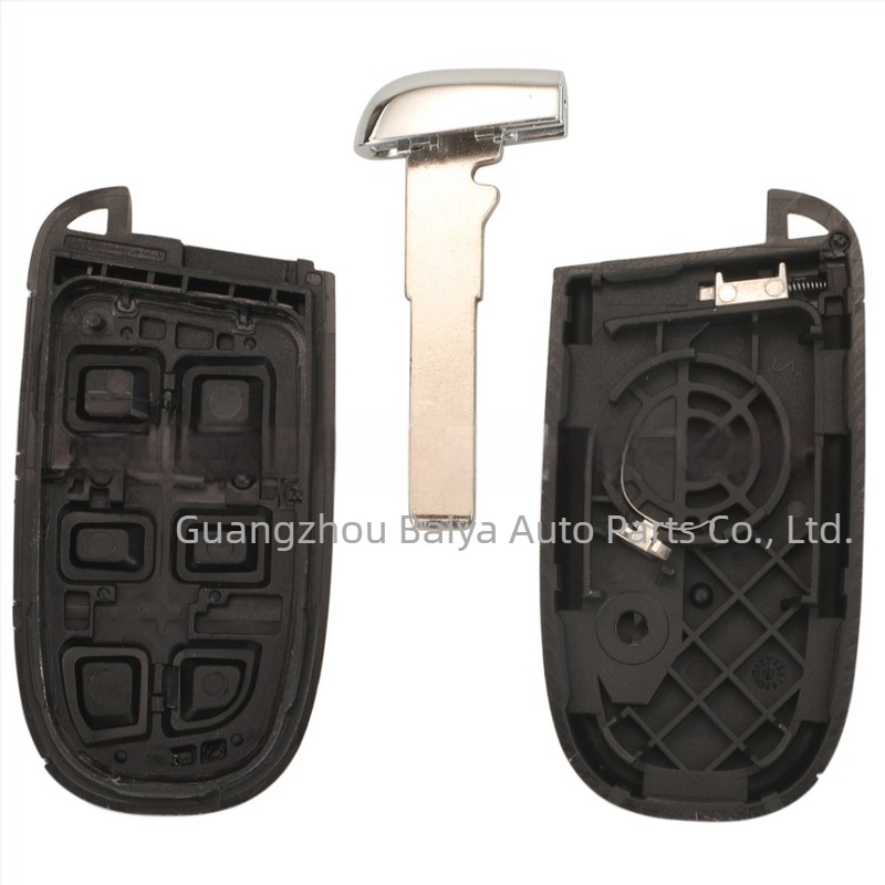 Carcasă pentru cheia Jeep pentru modele cu 2/3/4/5 taste – carcasă din plastic, lamă de cheie din cupru+plastic, 47 g