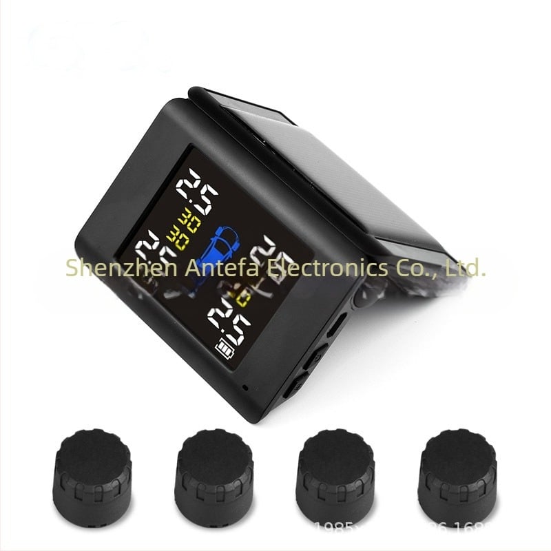 Sistem TPMS pentru monitorizarea presiunii în pneuri, afișaj digital, model B01, înaltă precizie, potrivit pentru sedanuri și SUV-uri