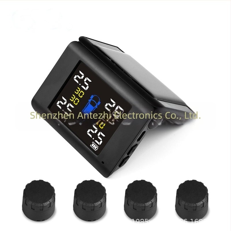 Sistem TPMS pentru monitorizarea presiunii în pneuri, afișaj digital, model B01, înaltă precizie, potrivit pentru sedanuri și SUV-uri