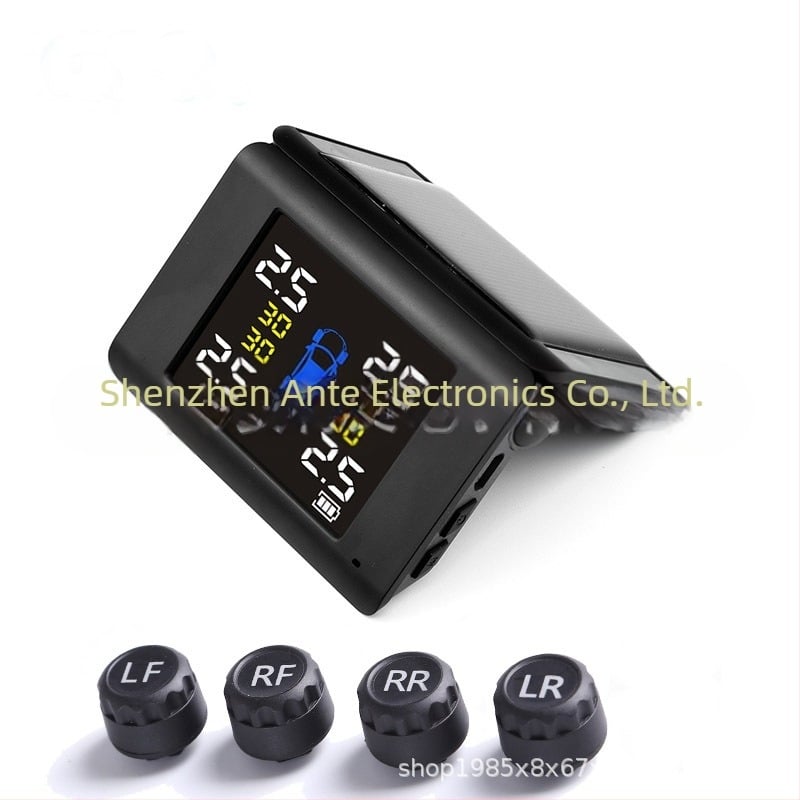 Sistem TPMS pentru monitorizarea presiunii în pneuri, afișaj digital, model B01, înaltă precizie, potrivit pentru sedanuri și SUV-uri