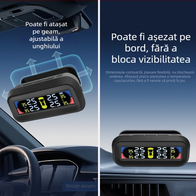 Monitor de presiune a pneurilor pentru mașină - model portabil t10, cod produs F79tm697h7h67t