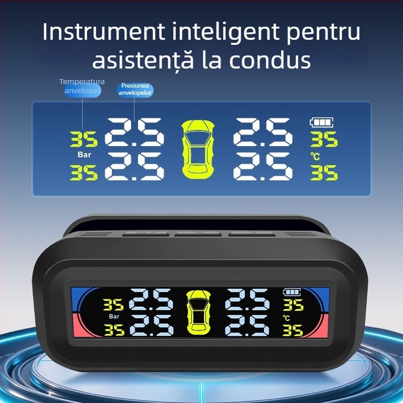 Monitor de presiune a pneurilor pentru mașină - model portabil t10, cod produs F79tm697h7h67t