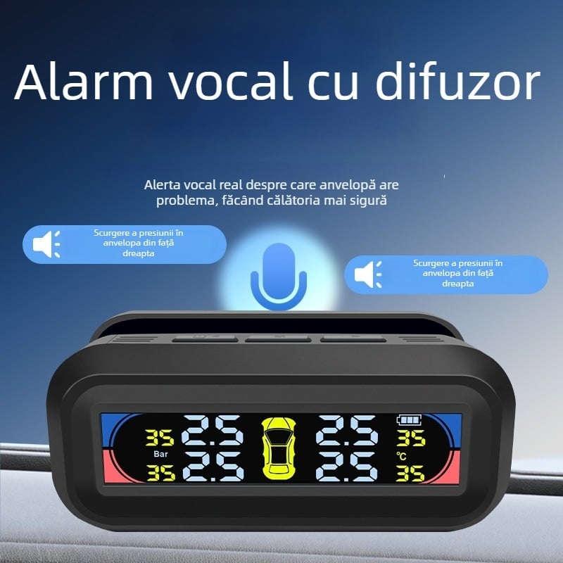 Monitor de presiune a pneurilor pentru mașină - model portabil t10, cod produs F79tm697h7h67t