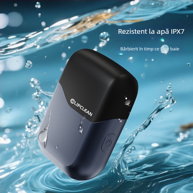 Aparat de ras electric cu cap rotativ de 2 lame, umed/uscat, reîncărcabil, autonomie 60 min, încărcare 1 oră