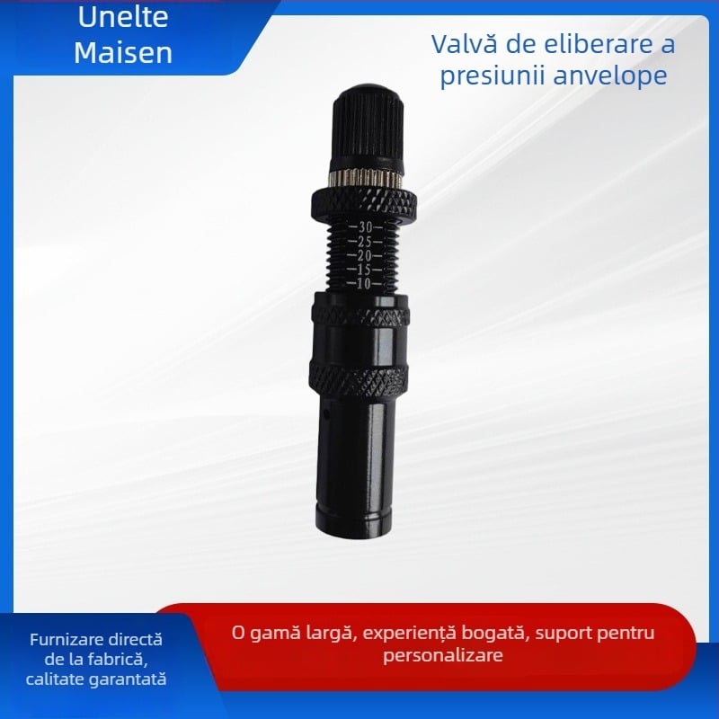 Valvă de eliberare a presiunii pneurilor cu afișaj digital, din alamă, funcție de deflație, modelele TD01-04, pentru SUV/4x4 off-road