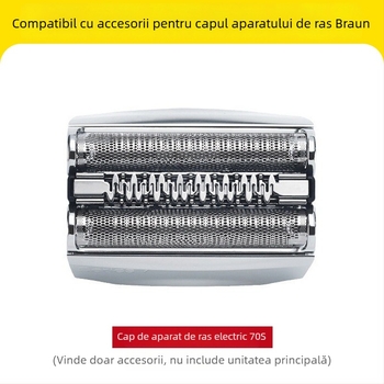 Cap de ras 70S pentru seria 7, cap cu 4 lame reciproce, baterie încorporată 500–800 mAh, motor cu perii, zgomot 46–70 dB