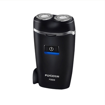 Flyco FS829 Aparat de ras electric, cap rotativ dublu, reîncărcabil cu baterie încorporată, cap detașabil și lavabil, autonomie 45-60 min
