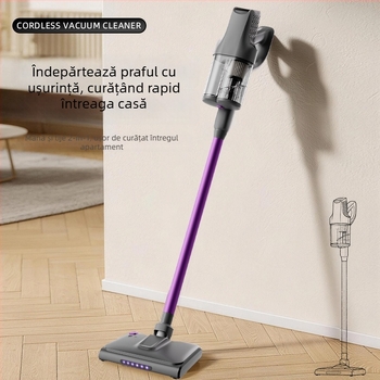 Aspirator portabil fără fir pentru mașină, uscat/umed, cu aspirație de până la 140W, baterie încorporată 4000–5000mAh și iluminare