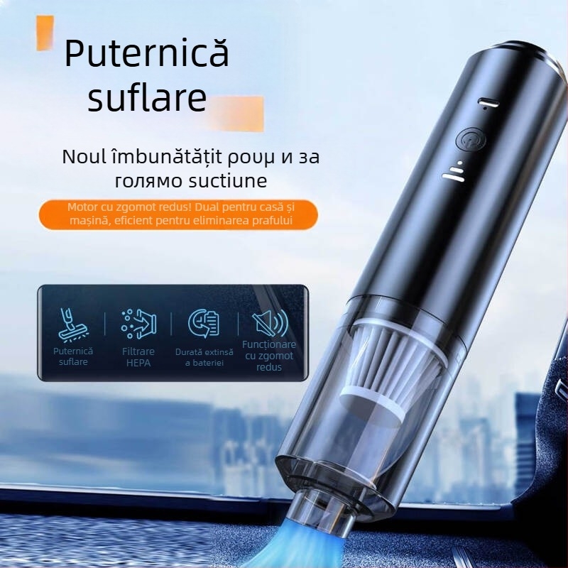 Aspirator fără fir pentru mașină, model M-2054 – 100W, aspirație peste 25 kPa, baterie detașabilă, ≤36V, autonomie 0–1 h