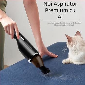 Aspirator portabil pentru mașină, fără fir, 0–200 W, recipient praf, uscat, zgomot sub 36 dB