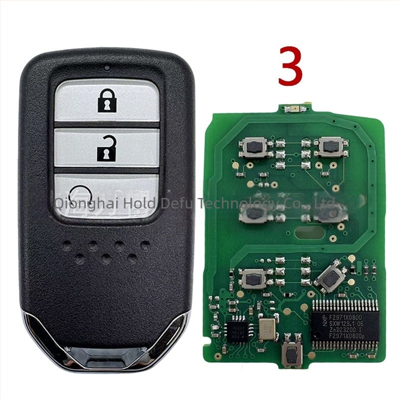FCCID KR5V2X Cheie Honda cu cip de 47, telecomandă 2–6 butoane, carcasă din plastic+metal, compatibil cu Honda Vezel, Civic, Pilot, Fit, Odyssey, CR-V, HR-V, XR-V