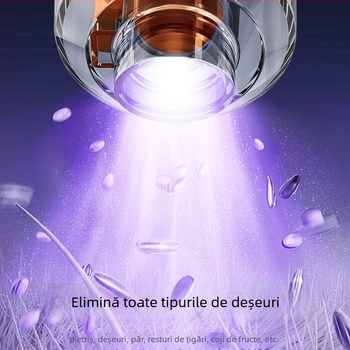 Aspirator de mână pentru mașină, încărcare fără fir, putere mare, aspirație 20000 Pa, 90 W, reîncărcabil