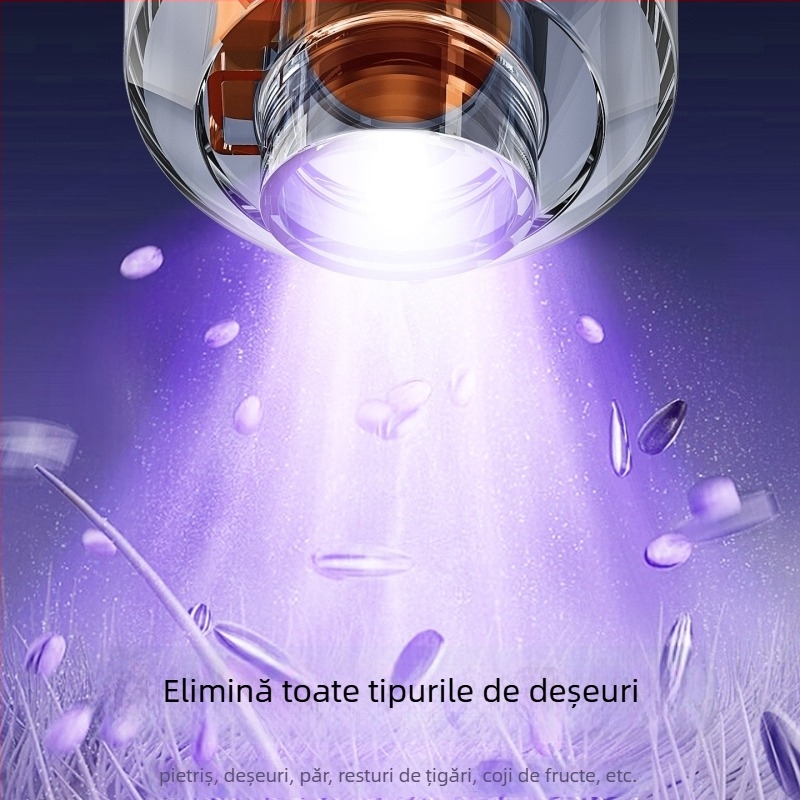 Aspirator de mână pentru mașină, încărcare fără fir, putere mare, aspirație 20000 Pa, 90 W, reîncărcabil