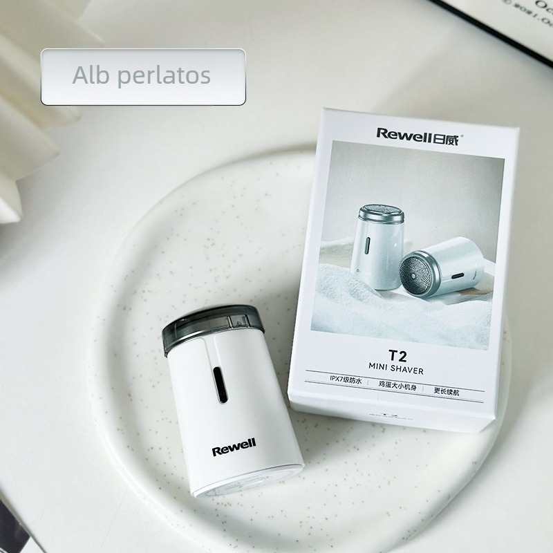 Aparat de ras electric cu design impermeabil pentru întreg corpul, cap rotativ plutitor, baterie încorporată, reîncărcabilă, autonomie 45–60 minute