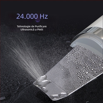 Instrument de curățare facială cu ultrasunete SM-2106 – curățarea porilor, îndepărtarea punctelor negre, lifting prin vibrații, certificat FCC/ROHS/EMC, ≤36V