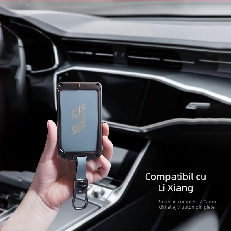 Carcasă de cheie auto LX, model LX, aliaj de zinc, stil business, fără personalizare