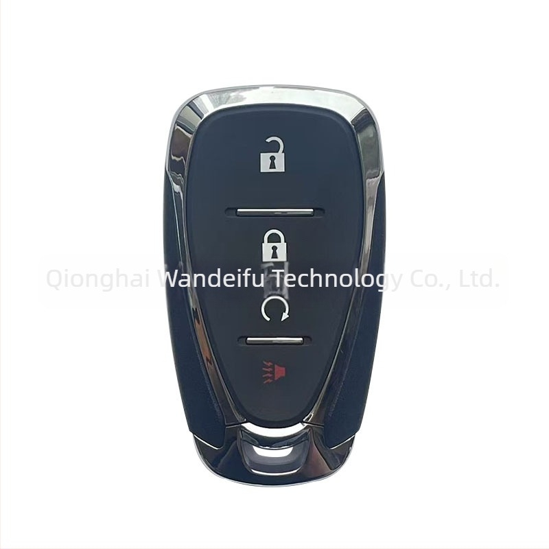 Carcasă pentru cheie Chevrolet — corp ABS cu înveliș exterior din cupru, fără cip, compatibilă cu chei de la 2 la 6 butoane.