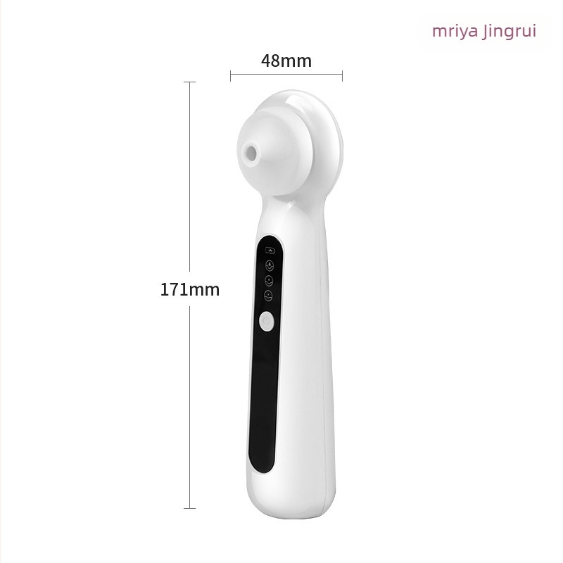 Îndepărtător electric de puncte negre cu vizualizare și aspirație — instrument de curățare a porilor, model SR-2003B, carcasă ABS, rotație electrică, treapta a treia, marca Mriya