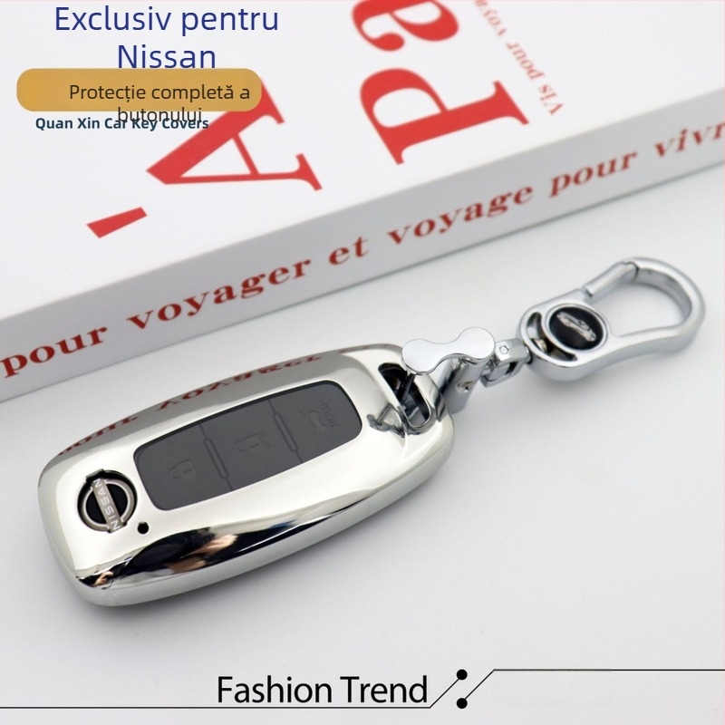 Husă pentru cheie Nissan Teana 2022 - TPU, Stil simplu