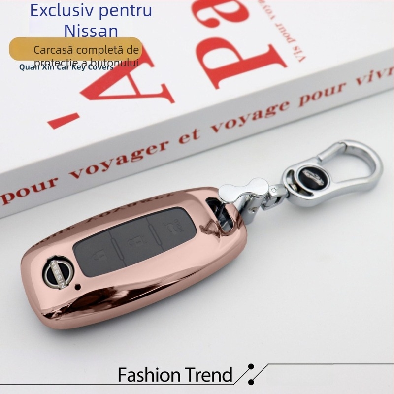 Husă pentru cheie Nissan Teana 2022 - TPU, Stil simplu