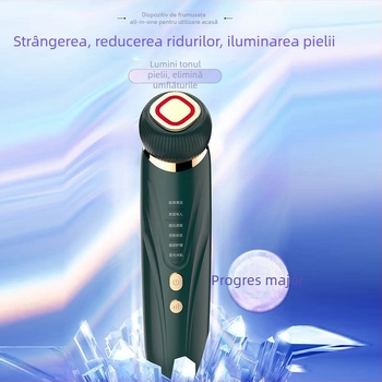 Dispozitiv facial de uz casnic - ridicare și fermitate, curățare pori și îndepărtare puncte negre, terapie cu LED, baterie încorporată 1200mAh, portabil