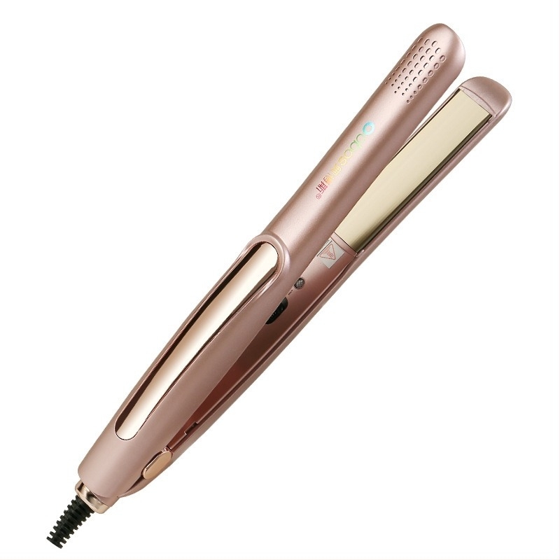 Aparat dublu scop pentru curling și îndreptare păr, tambur 16–20 mm, 110–220 V, 15–45 W, control de temperatură în 10 trepte, pentru păr ud sau uscat