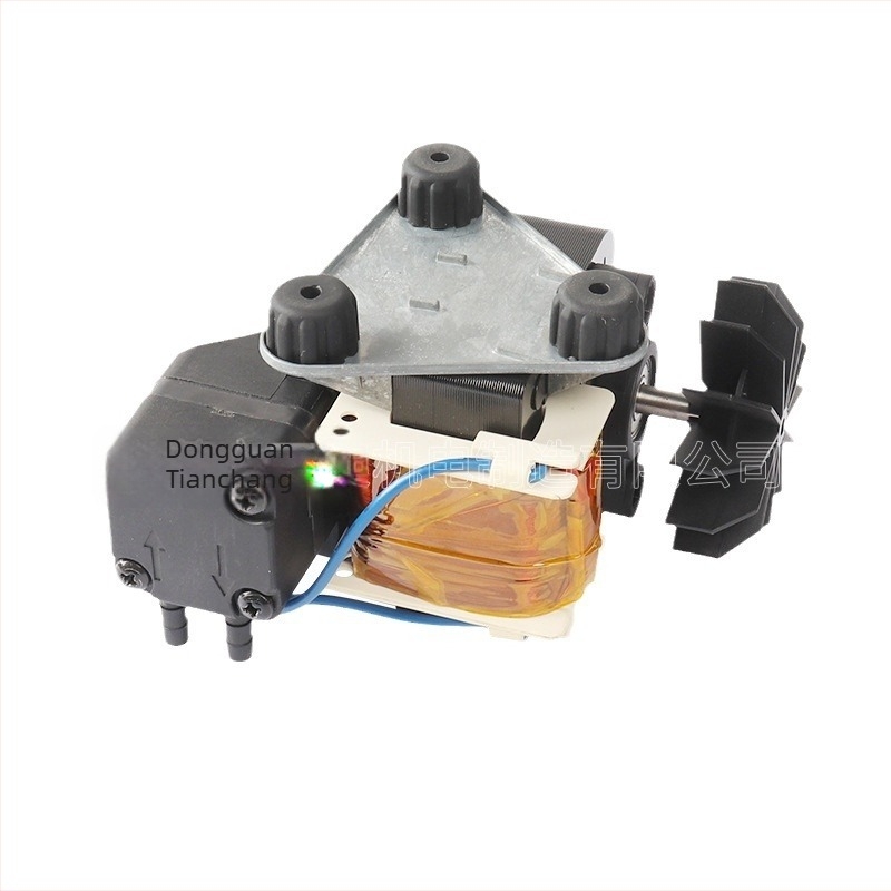 Pompă de vid fără ulei cu compresor cu piston pentru dispozitiv de aromaterapie, 68W, 2 cilindri, zgomot redus 60 dB