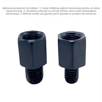 Șurub de înălțare pentru oglinda retrovizoare a unui vehicul electric; șurub de montaj cu înălțare; șurub de fixare