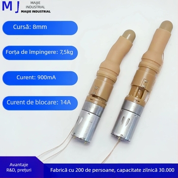 Motor de redusere micro cu cap de silicon pentru dispozitiv de întindere cu mișcare alternativă, MJ595-8, 3.3W, 3.7V, 16000rpm