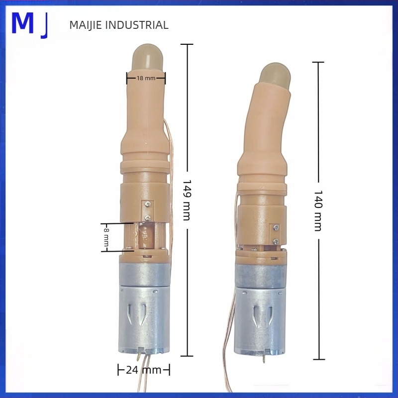 Motor de redusere micro cu cap de silicon pentru dispozitiv de întindere cu mișcare alternativă, MJ595-8, 3.3W, 3.7V, 16000rpm