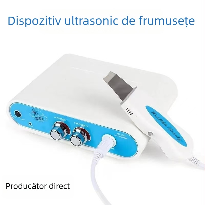 Dispozitiv de peeling ultrasonic facial LMS-010, Malice – îngrijire facială, curățare pori și exfoliere puncte negre